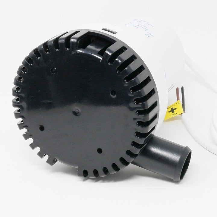 Marine-/Bilge-Tauchpumpe 3000GPH, Fördermenge max. 12600l/h, Förderhöhe max. 4m, 1,4m Anschlussleitu