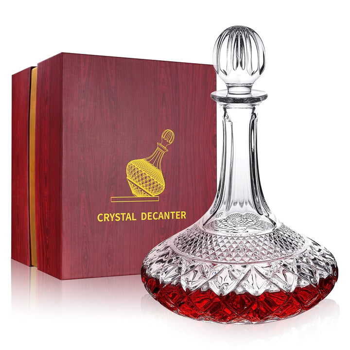Paysky Wein Dekanter für Wein/Whiskey mit Stopfen, obere Regal-Kollektion, Dekanter mit Luxuriöser B
