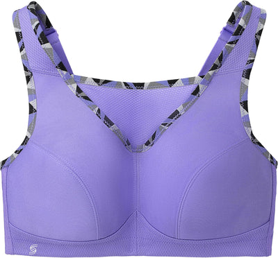 Glamorise Damen Bustier BH mit Perfektem Halt Sports Bra 105E Lila, 105E Lila