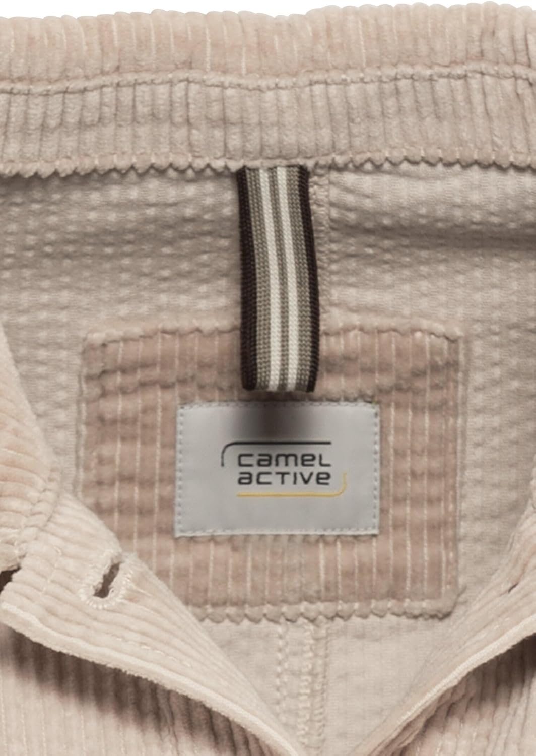 camel active Damen Breitcord Worker Jacket 42 Beige, 42 Beige