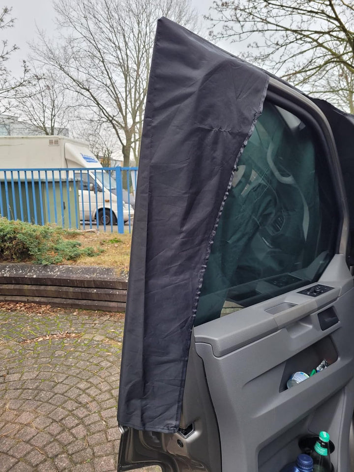 BREMER SITZBEZÜGE Frontscheibenabdeckung kompatibel mit VW T5 T6 T6.1 Wohnmobil Abdeckung Sonnenschu