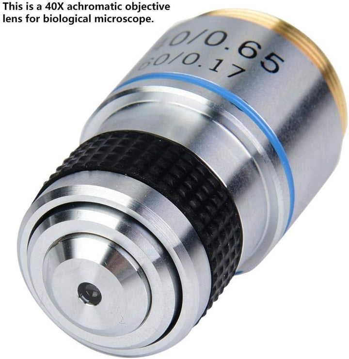 40X 185 Langlebige Achromatische Objektive 160/0.17 Biologisches Mikroskop Achromatische Objektive m