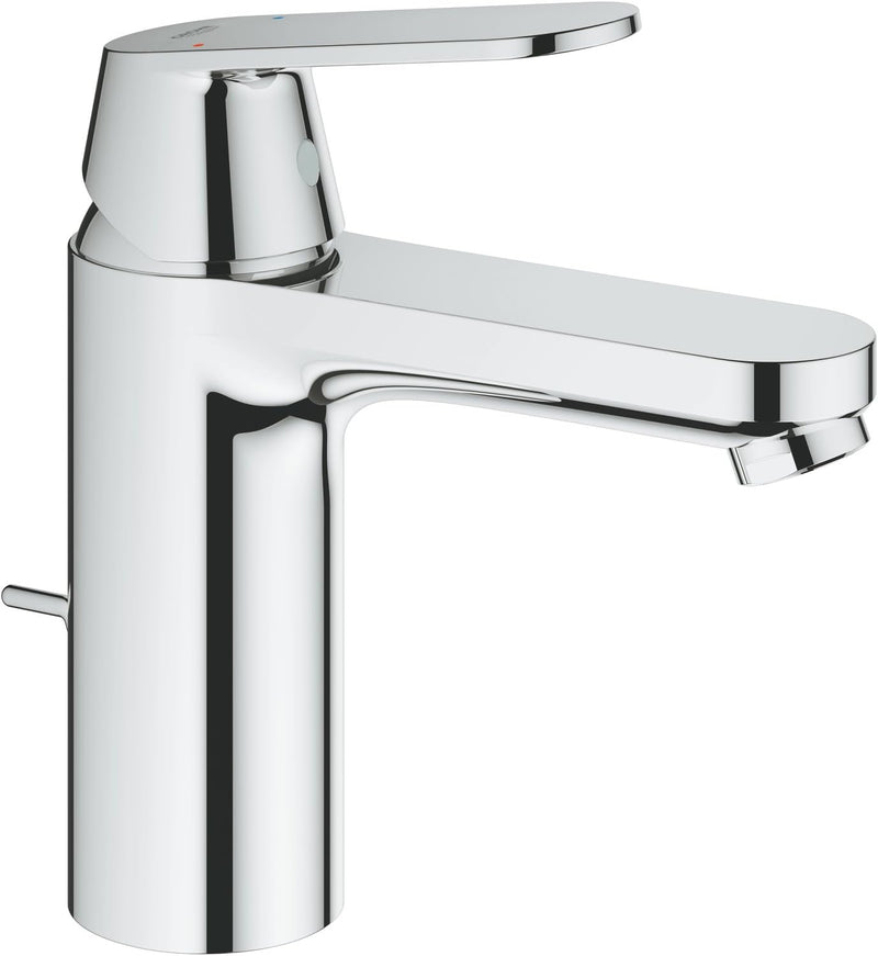 Grohe Eurosmart Cosmopolitan Badarmaturen Einhand-Wannenbatterie (DN 15, mit Brausegarnitur) chrom &