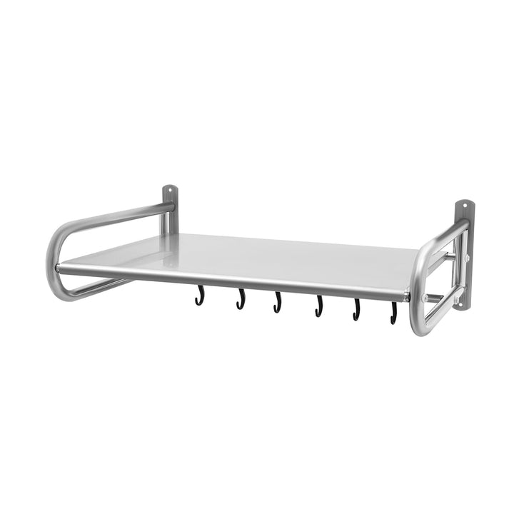 Edelstahl Mikrowellenhalter Wandmontierte Küchenregal für bis 20 kg Mikrowelle Wand für Küche Single