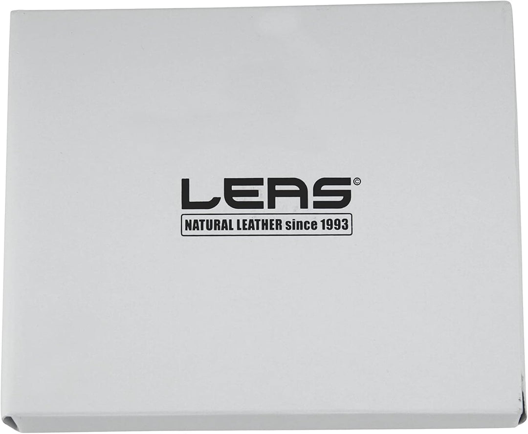 LEAS Wiener-Kombibörse RFID- Schutz mit Geheimfach Echt-Leder, schwarz Special Edition