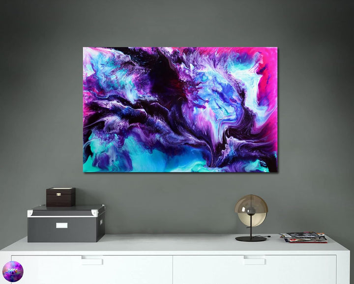 Gemälde Abstrakte Malerei Original - moderne hochglanz Wandbilder XXL - Resin Art Kunst Bild Harz Un