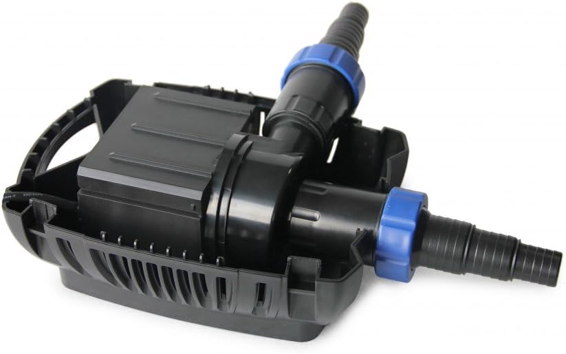 AquaOne Eco Teichpumpe CTF-B 3800 20 Watt 3600l /h I Hochwertige Teichpumpe mit Filter I Spezielle P