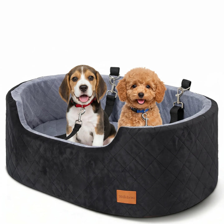 Hunde Autositz für grosse/mittlere Hunde, Pet Booster Sitz für Autos, SUVs und Lastwagen, Reisehunde