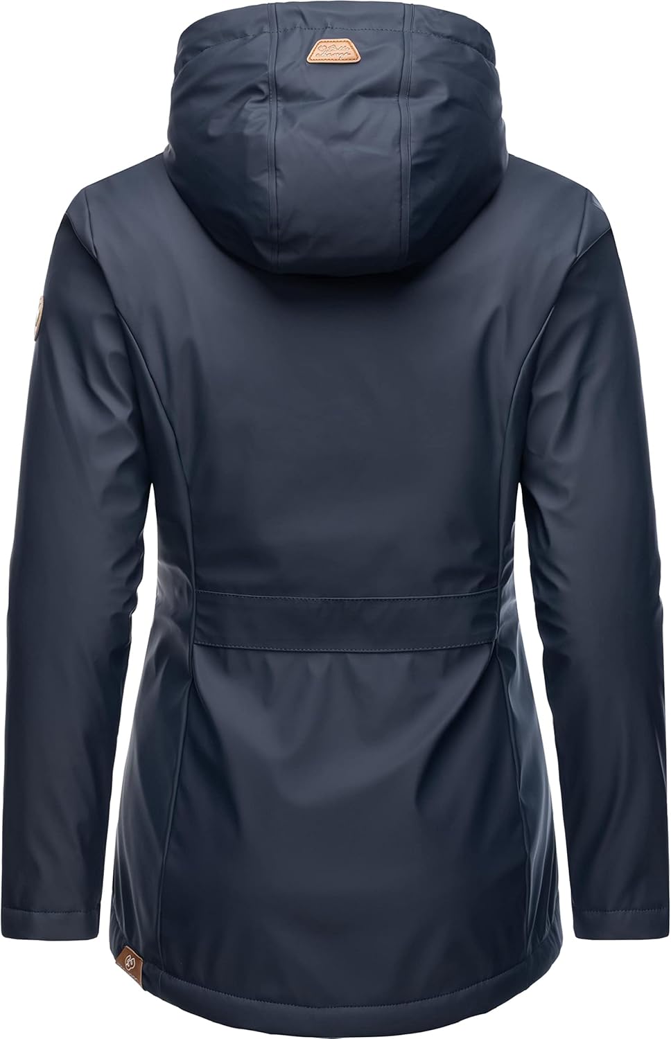 Ragwear Damen Winterjacke Kurze Regenjacke wasserdicht warm gefüttert mit Kapuze Marge XS-6XL L Navy