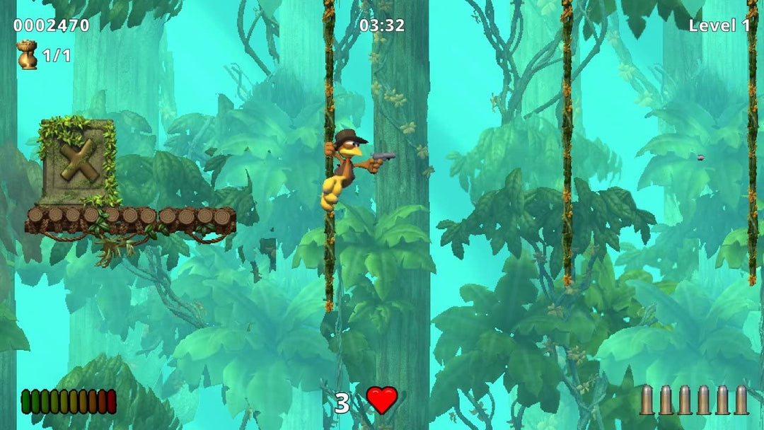 Moorhuhn - Jump n Run - Schatzjäger Abenteuer - für Nintendo Switch