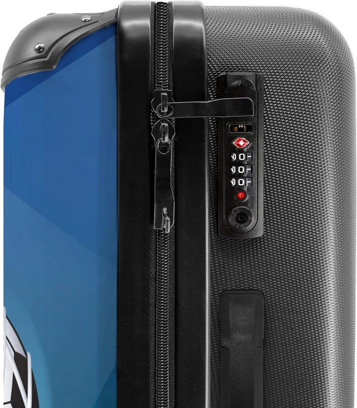 NoBoringSuitcases.com® Reisekoffer Geschenk Junge Rollkoffer Reisekoffe Trolli Suitcase Koffer Gross