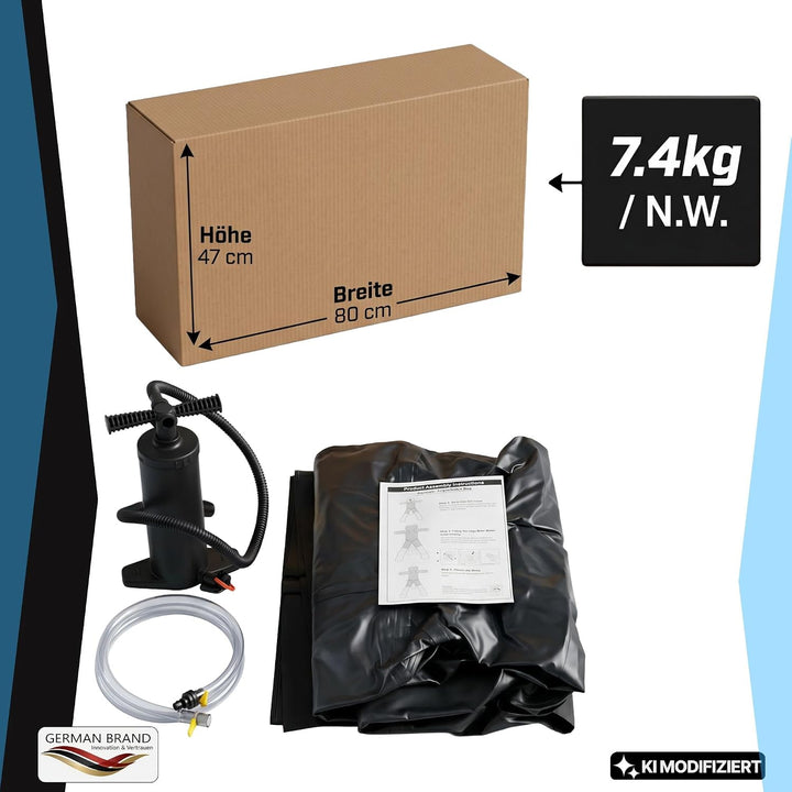 FOX-FIGHT Dreibein Standboxsack Trainer mit Armen Box-Dummy Boxpuppe | innovativer Boxdummy / Standb