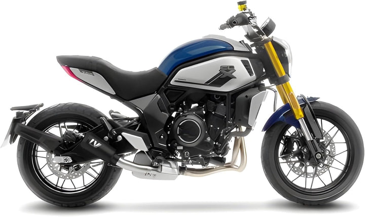 Endschalldämpfer LeoVince SLIP-ON SBK LV-10 FULL BLACK, Edelstahl schwarz, mit Zulassung für CF Moto