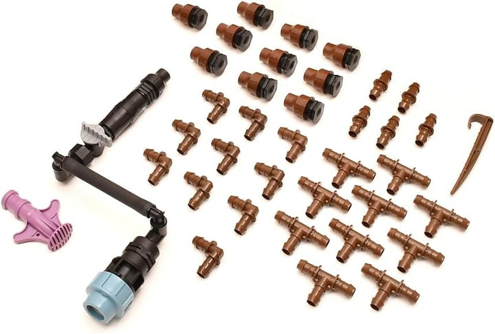Tropfbewässerung Set 35 m² 25MM Plug&Rain EXPERT