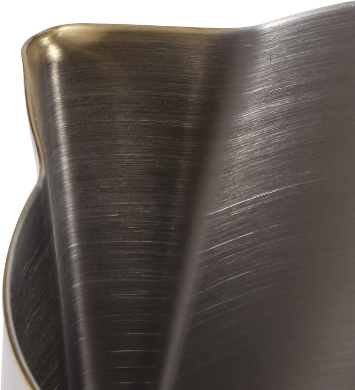 600ml Milchkännchen Golden Milchkanne aus Edelstahl Milk Pitcher Handheld Edelstahl Aufschäumkännche