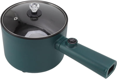 Elektrischer Hot Pot, Mini-Ramen-Kocher 1,8 L Schnellnudelkocher Antihaft-Sauté-Pfanne Mini-Topf 2 T