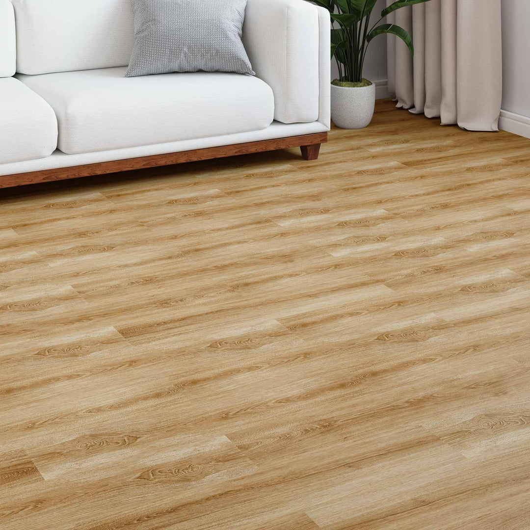 Laminatboden 15 Stück Rustikales Braun aus Holzwerkstoff, 101 x 20 x 0,8 cm, Klicksystem ohne Kleber