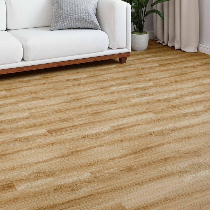 Laminatboden 15 Stück Rustikales Braun aus Holzwerkstoff, 101 x 20 x 0,8 cm, Klicksystem ohne Kleber