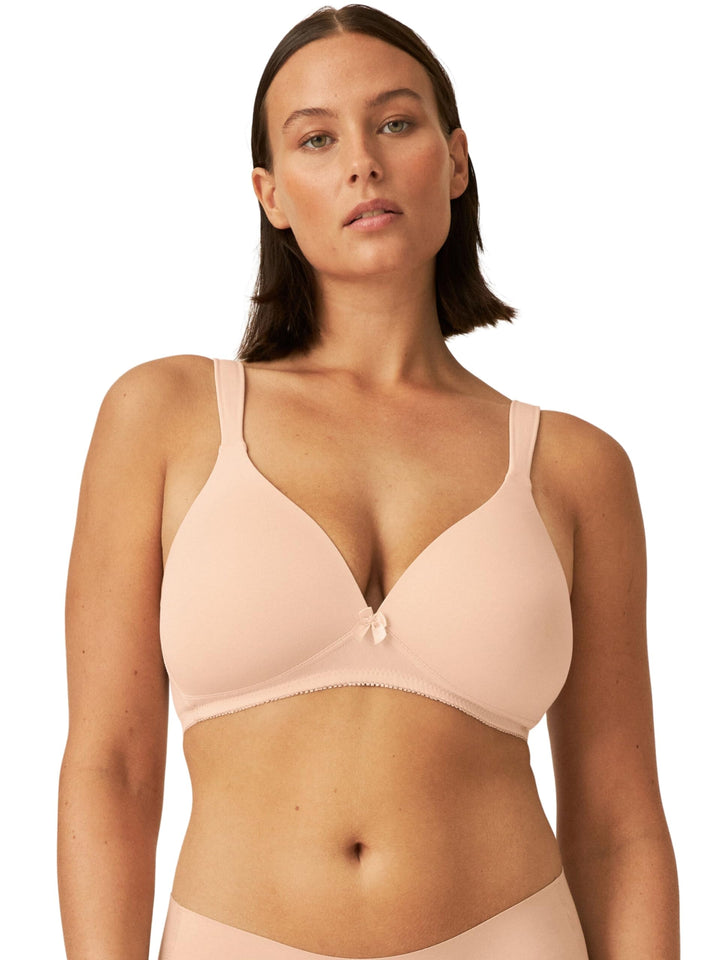 Naturana® BH Damen ohne Bügel [Cup A-D] I 100% Gepolsterte Träger I BH ohne Bügel mit nahtlosen Cups