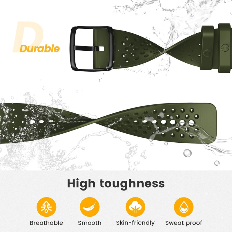 ANBEST Silikon Armband für Polar Vantage M Armband, Sport Ersatzarmband für Polar Vantage M2/Polar G