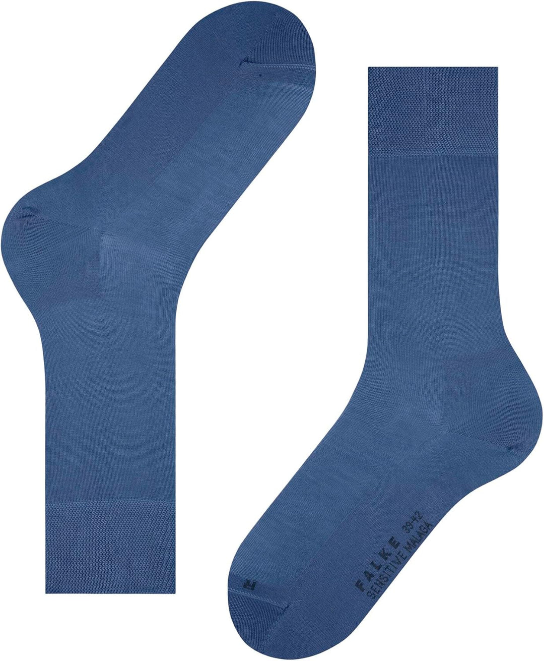 FALKE Herren Sensitive Malaga Socken druckfreier Komfortbund flache Naht gegen Druckstellen einfarbi