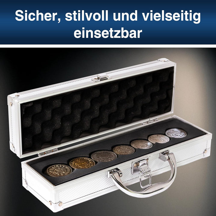 PeakTech Universal-Aluminiumkoffer, S, 300 x 90 x 70 mm, 1 Stück, P 7250