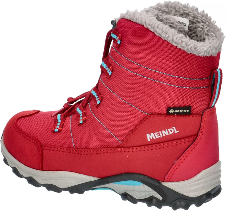 Meindl Kinder Yolup GTX Winterschuhe 31 EU Erdbeer Türkis, 31 EU Erdbeer Türkis