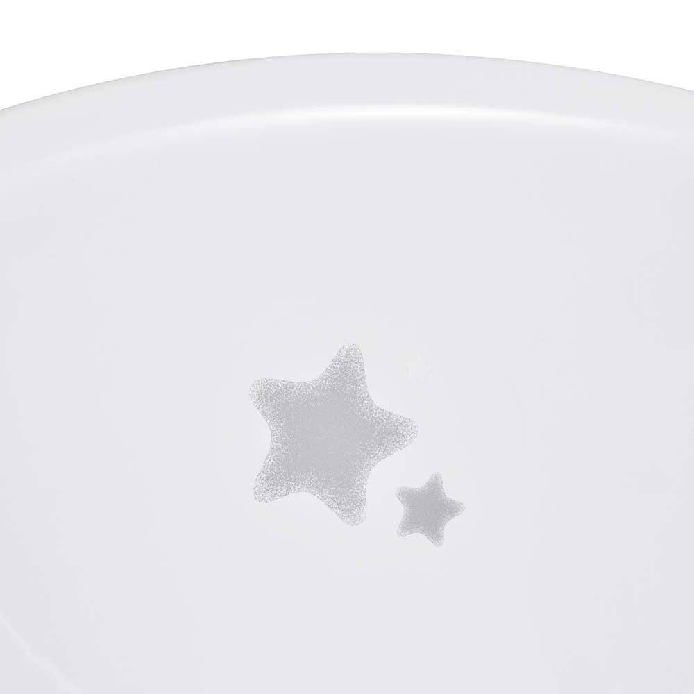 keeeper Star Ergonomische Babywanne mit Stöpsel, Ab 0 bis ca. 12 Monate, 84 cm, Maria, Weiss weiss 8