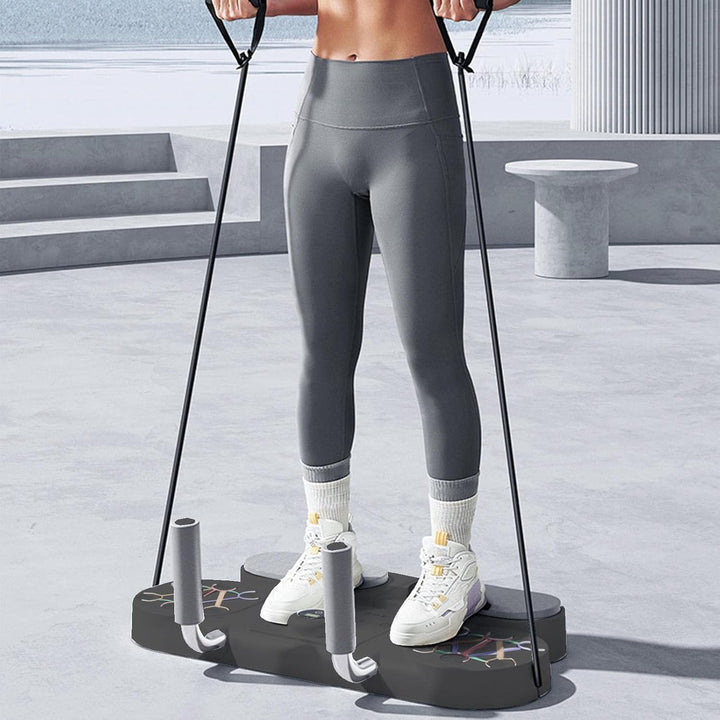 Push-up-Stange - 5-in-1-Multifunktions-Krafttrainingsgerät | Tragbare, multifunktionale, Faltbare Li