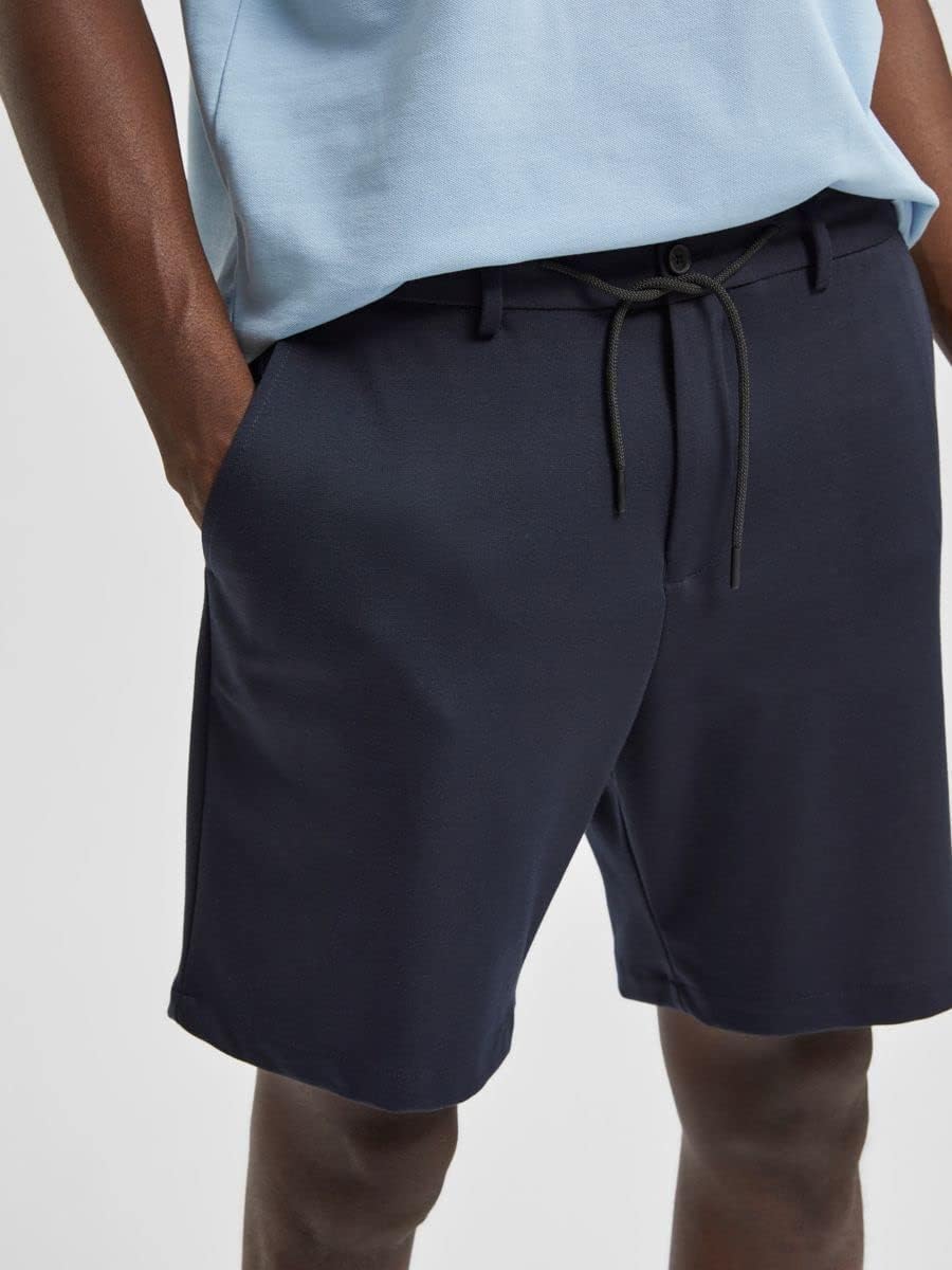 SELECTED HOMME Herren Slhjake Flex String B Noos Shorts S Navy Blazer, S Navy Blazer