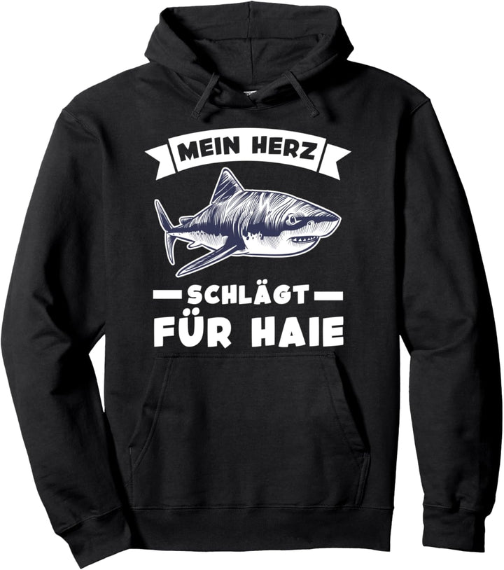 Hai Haifisch Haifische Pullover Hoodie