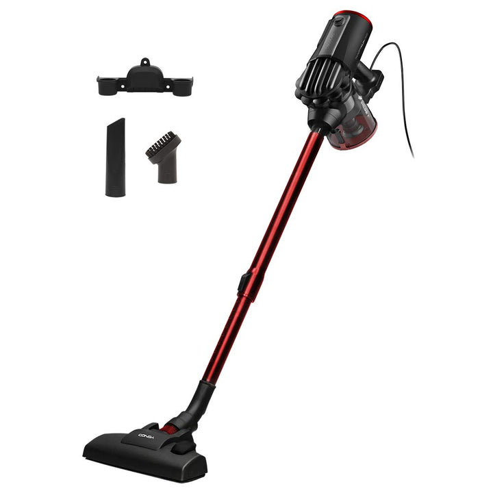 Cecotec Vertikaler 2-in-1 Staubsauger mit Kabel ThunderBrush, 600W, Besen- und Handstaubsauger, Zykl