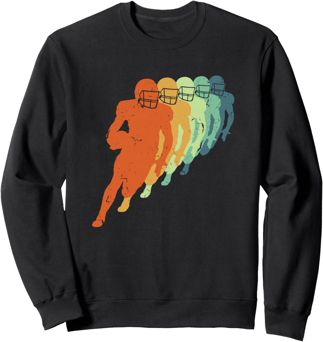 American Football Herren Damen Kinder Jungen Vintage Sport Sweatshirt
