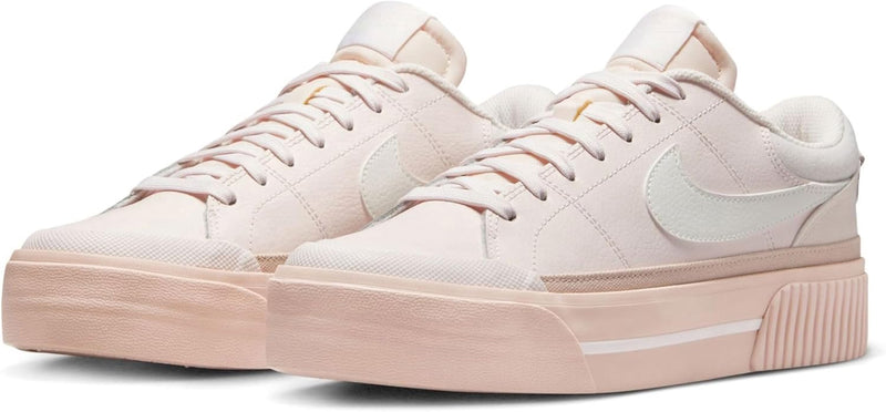 Nike Damen Court Legacy Lift Sneaker 36 EU Leichtes Weiches Rosa Segelrosa Oxford, 36 EU Leichtes We