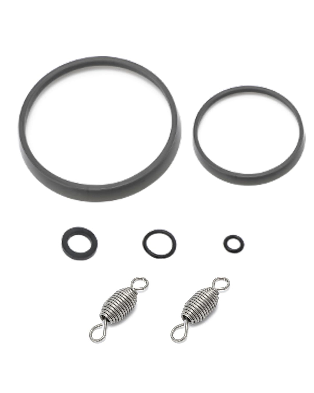 NEWTRY Universelle Zubehör Set (Kunststoffring Satz und 2 Federn) für wasserbetriebene Durchfluss Do