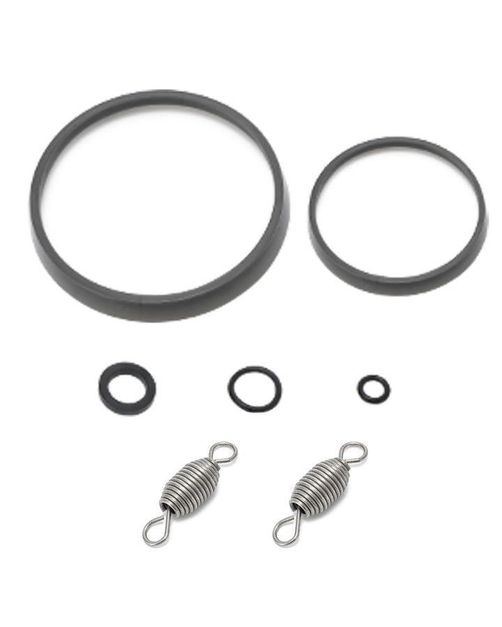 NEWTRY Universelle Zubehör Set (Kunststoffring Satz und 2 Federn) für wasserbetriebene Durchfluss Do