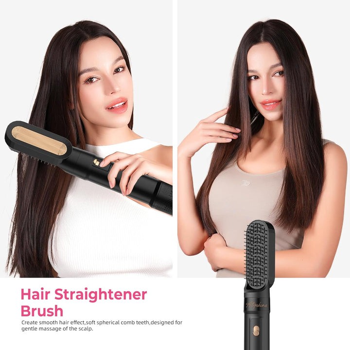 Pro Haarstyler Warmluftbürste Hair Styler Set Hairstyler 6 in 1, Atopskins 6 In 1 Air Styler Set, Fö
