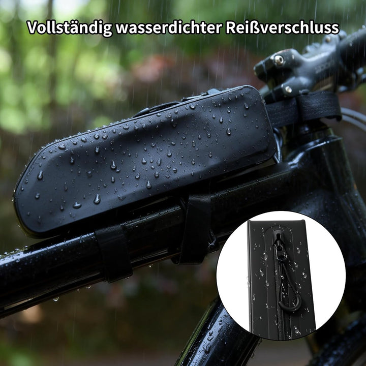 Fahrrad Rahmentasche, Oberrohrtasche Fahrrad, oberrohrtasche rennrad, wasserdichte Fahrradtasche Rah