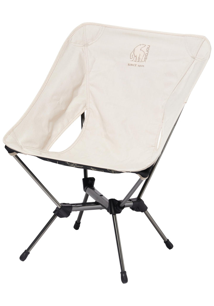 Nordisk Lounge Campingstuhl Marielund LW Faltstuhl Relax Chair Leicht Alu 120 kg Sandshell, Sandshel