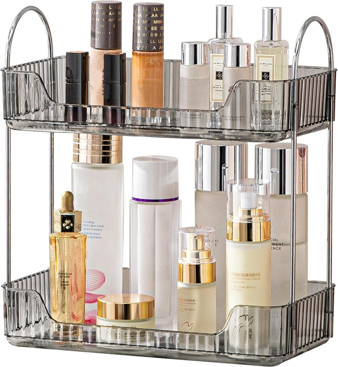 Make up Organizer, Kosmetik Organizer, Beauty Organizer, Hautpflege Organizer für Badezimmer (2 Schi