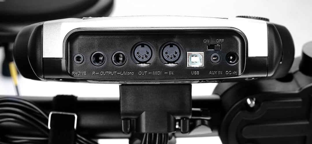 XDrum DD-520 PLUS SET 1 E-Drum Set (elektronisches Schlagzeug, mit Hocker, Kopfhörer, Sticks, Fussma