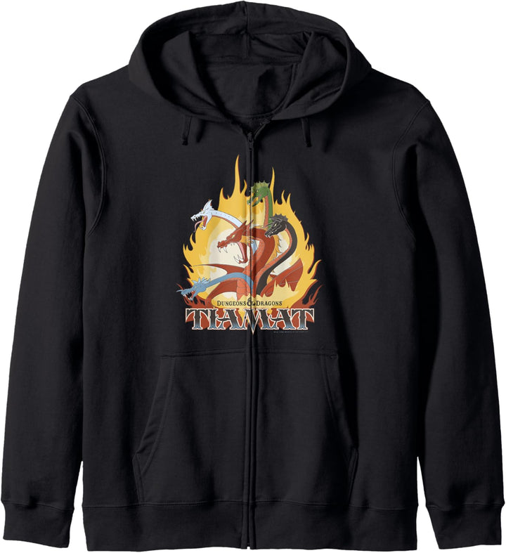 Dungeons & Dragons Tiamat Flames Portrait Kapuzenjacke