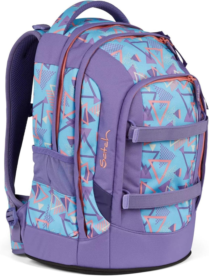 Satch Pack ab 5. Klasse ergonomisch 30L Stauraum standfest Organisationstalent Einheitsgrösse 80s Da