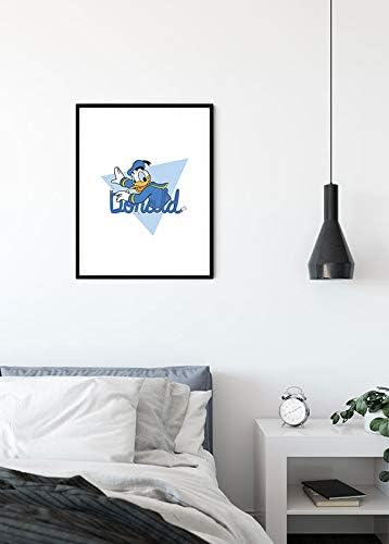 Disney Wandbild von Komar | Donald Duck Triangle | Kinderzimmer, Babyzimmer, Dekoration, Kunstdruck