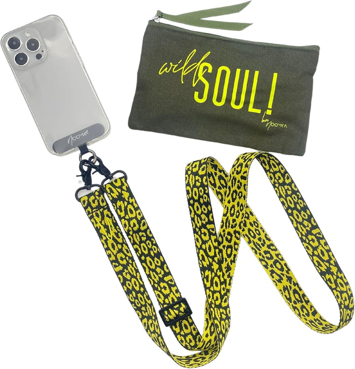 breite Handykette – Handyband universal zum Umhängen mit Adapter, Handy Band verstellbar & abnehmbar