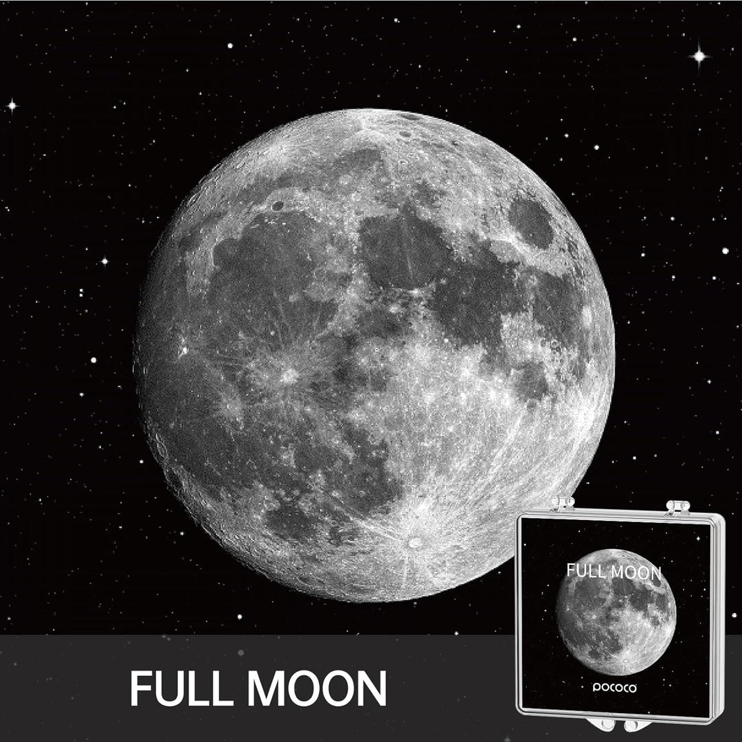 Realistische Scheiben Mond und Stern - Discs für POCOCO Galaxy Lite Star Projector Home Planetarium,