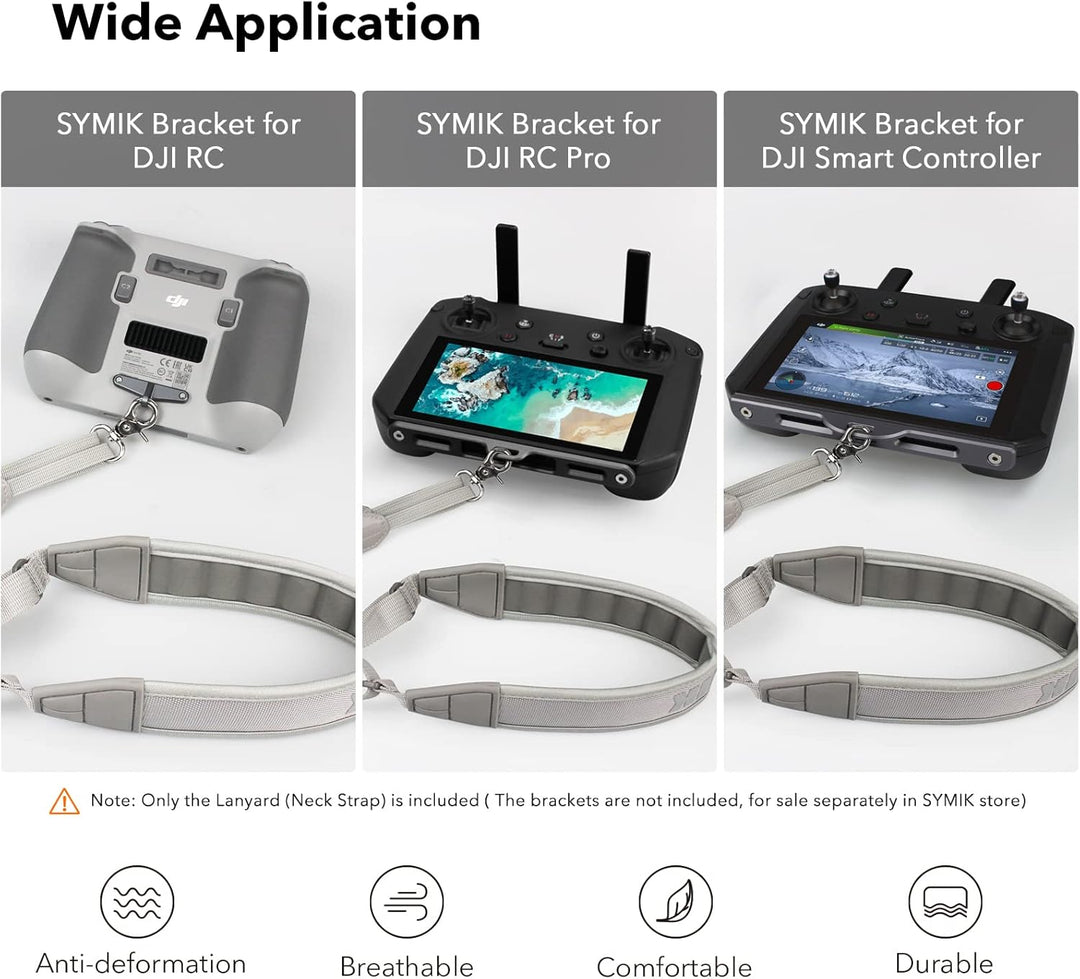 SYMIK Fernbedienungs-Lanyard für DJI DJI Avata 2, Avata, FPV, Phantom 4/3, Inspire Remote Controller