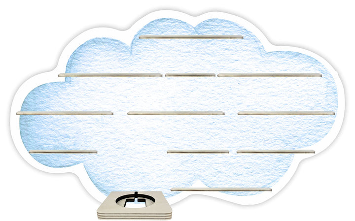 Farbklecks Collection Musikboxregal Wolke