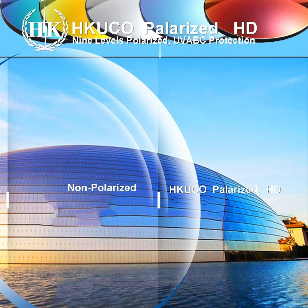 HKUCO Plus Mens Replacement Lenses For Oakley Batwolf Red/Black/Titanium Sunglasses