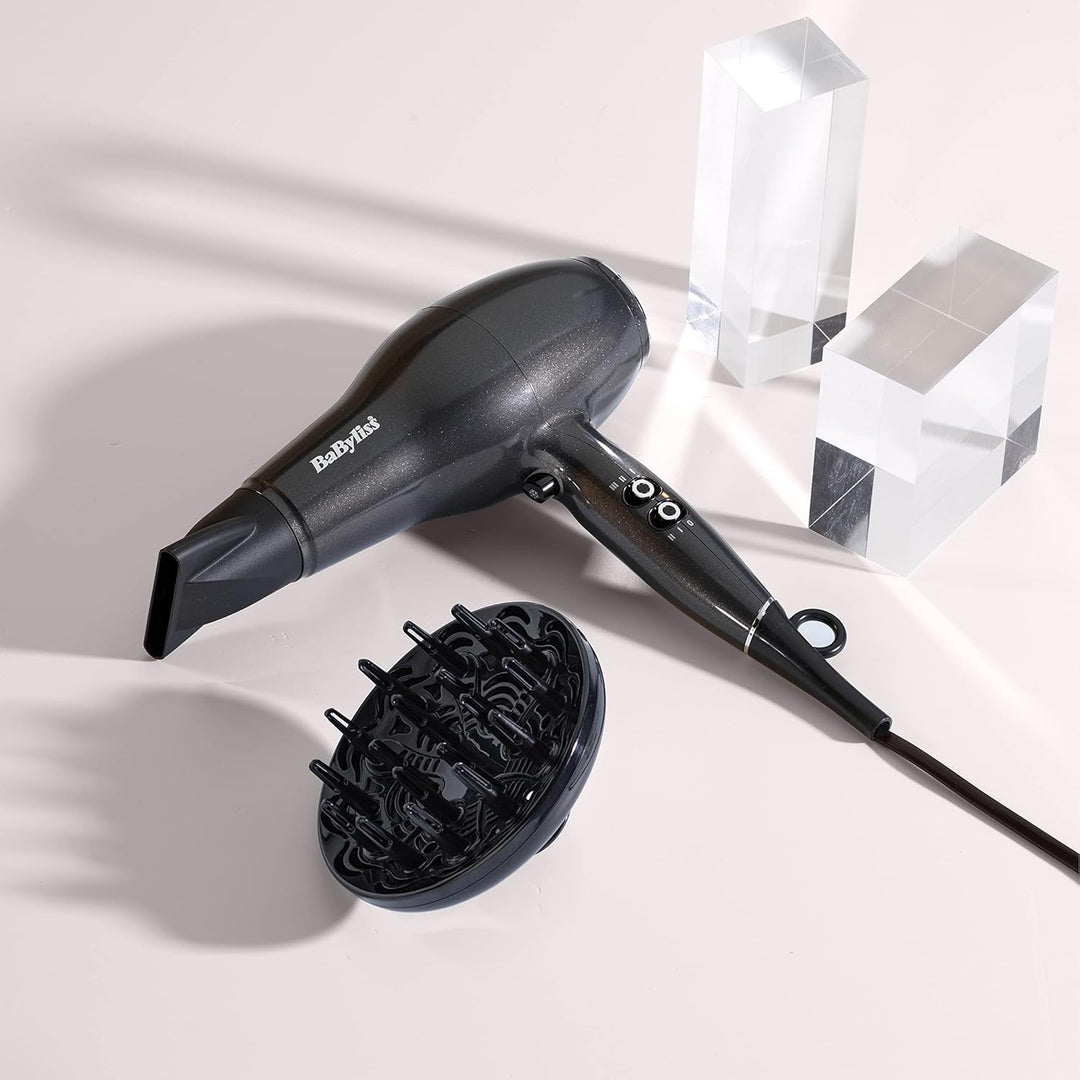 BaByliss Platinum Diamond 2300 Haartrockner, 2300 W, D6490DE